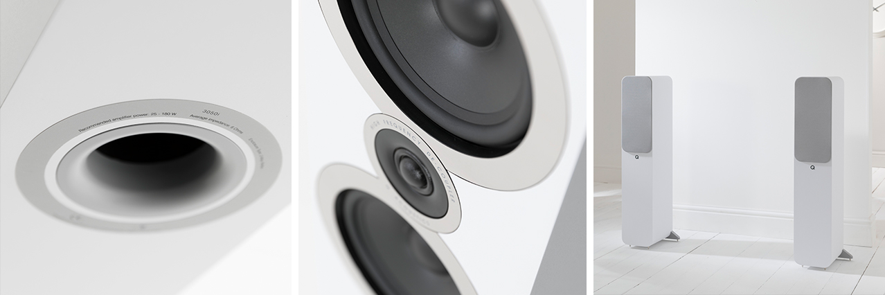 Q Acoustics 3050i - krásný design